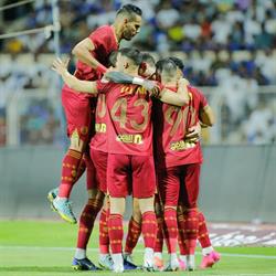 Al-Adalah leads Al-Hilal in an exciting first half (video and photos)