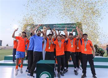 Al-Fayhaa crowned the Kingdom Clubs Championship Cup for under-15 buds