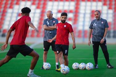 Al-Raed concludes his preparations for the Al-Fayhaa match with artistic sentences