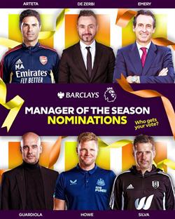 Six-year competition for the Premier League Coach of the Season award